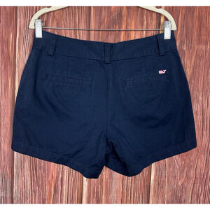 Vinyeard Vines Womens Navy Blue Chino Shorts Casual Size 4 / 4 in inseam